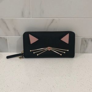 NWT Kate Spade Cat theme wallet